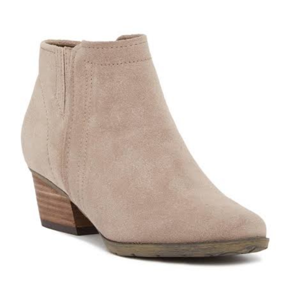 Blondo valli tan suede waterproof ankle boot 10 - Picture 1 of 7